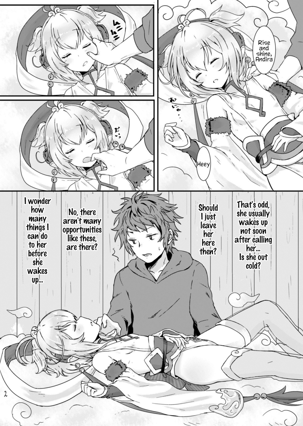 Hentai Manga Comic-Fluffy Mid-Day Nap Time-Read-3